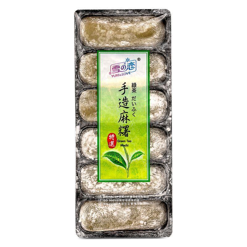 (Case) Yuki & Love Handmade Mochi (Green Tea) 雪の戀 手造麻糬 (綠茶) 180g*24