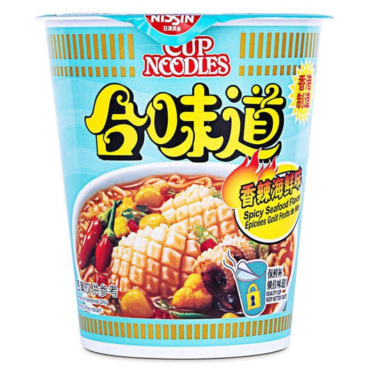 (Case) Nissin Cup Noodles (Spicy Seafood Flavour) 合味道 香辣海鮮味杯麵 72g*24