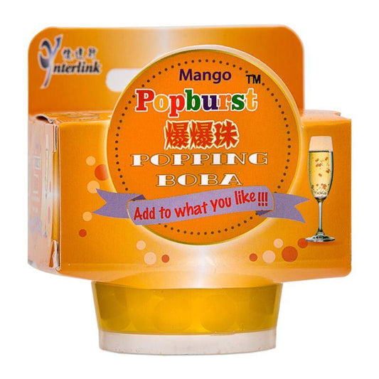 (Case) RW Popburst Popping Boba (Mango Flavour) 一直旺 爆爆珠 (芒果味) 130g*24