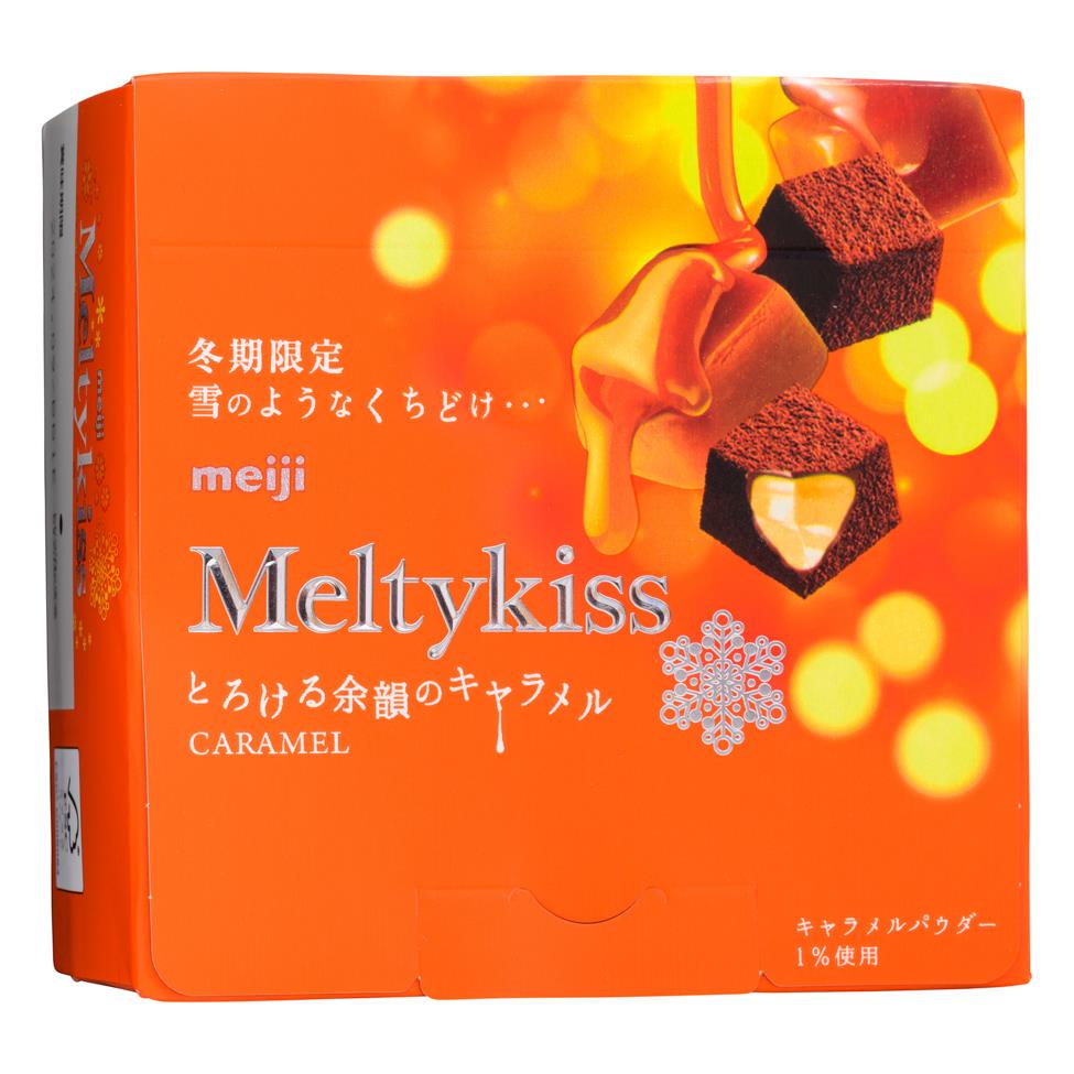 (Case) Meiji Meltykiss (Melting Caramel) 52g*5*12