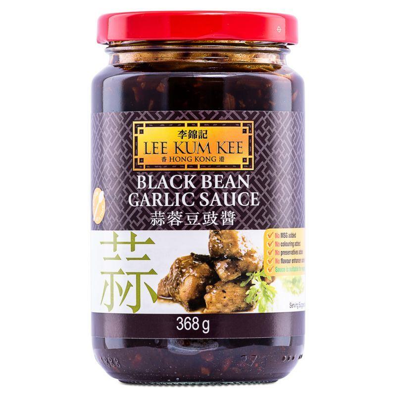 Lee Kum Kee Black Bean Garlic Sauce 李錦記 蒜蓉豆豉醬 12 x 368g