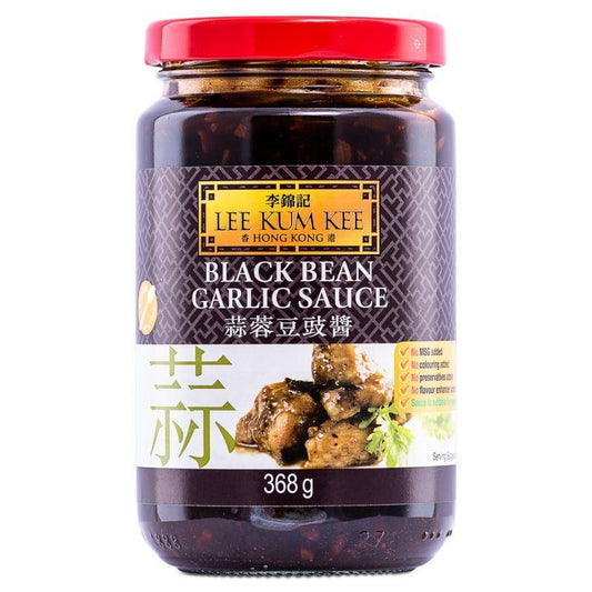Lee Kum Kee Black Bean Garlic Sauce 李錦記 蒜蓉豆豉醬 12 x 368g