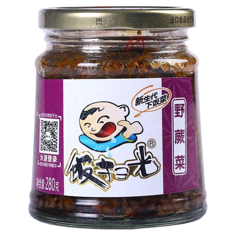 Fan Sao Guang Wild Brake Pickles 飯掃光 野蕨菜 12 x 280g