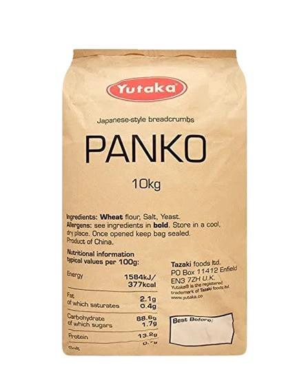 Yutaka Frozen Bread Crumbs 14mm Yellow 10kg