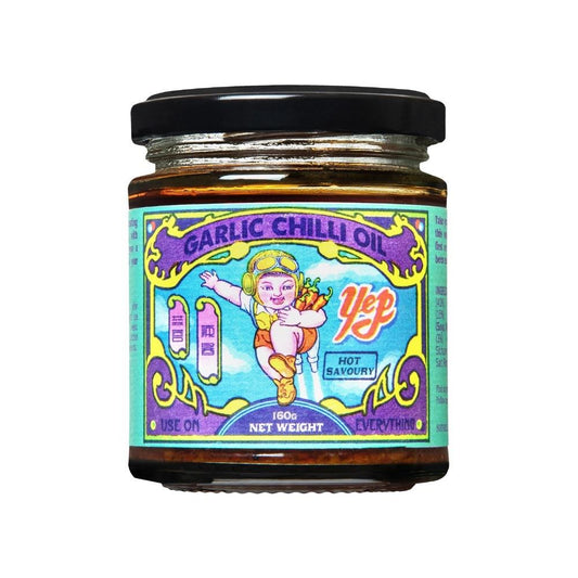 Yep Kitchen Garlic Chilli Oil 6 x 160g