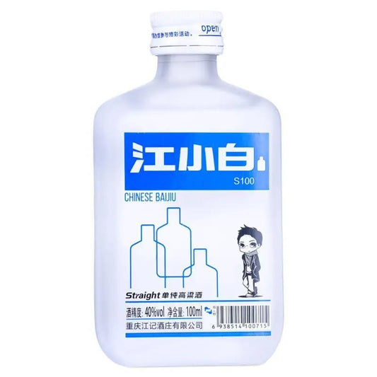 (Case) Jiang Xiao Bai P100 Baijiu 江小白 高粱酒 (ABV 40%) 100ml*24