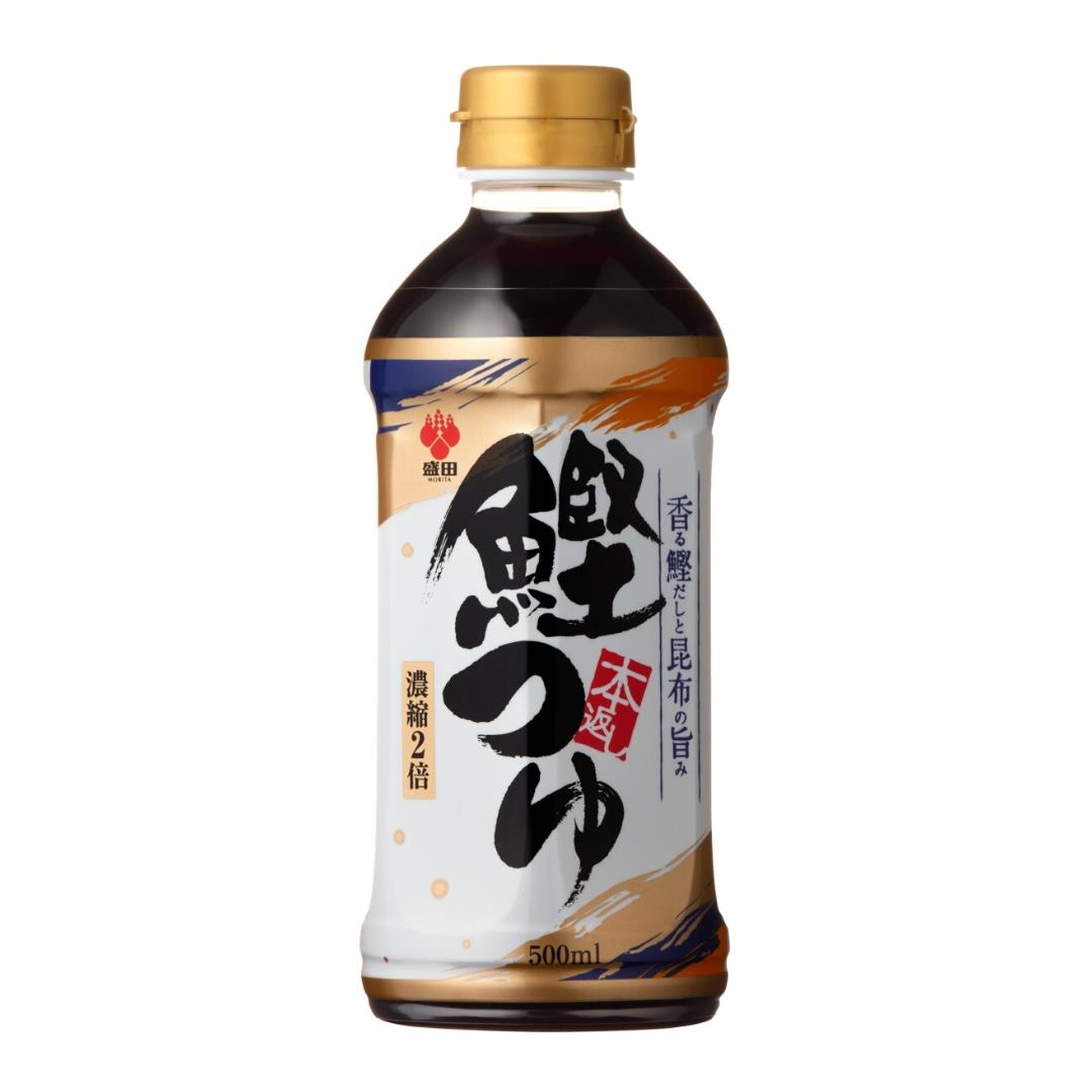 Morita Concentrated Bonito Tsuya Sauce 鰹つゆ 2倍濃縮 12 x 500ml