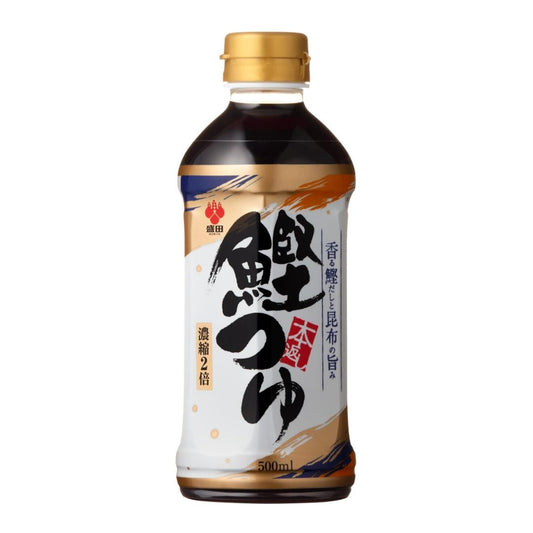 Morita Concentrated Bonito Tsuya Sauce 鰹つゆ 2倍濃縮 12 x 500ml