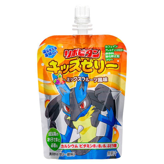 (Case) Taisho Pokemon Lipovitan Jelly Drink (Mixed Fruit) 125g*30
