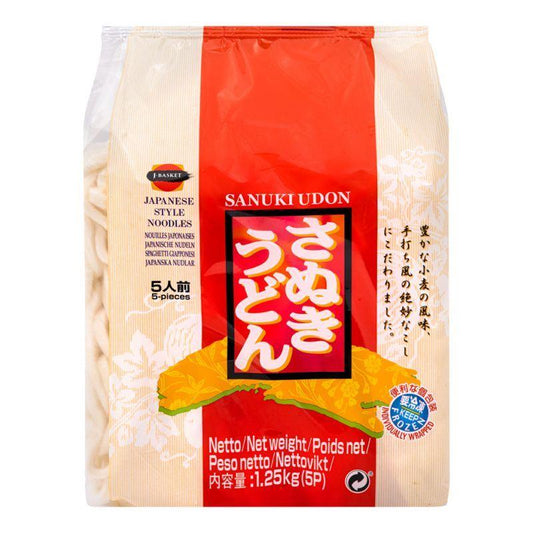 (Order) J-Basket Sanuki Udon さぬきうどん 1.25kg (5pcs)*6*2