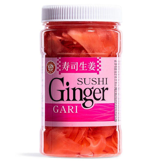 (Case) J-Basket Sushi Ginger Gari (Pink) 寿司生姜 340g*24