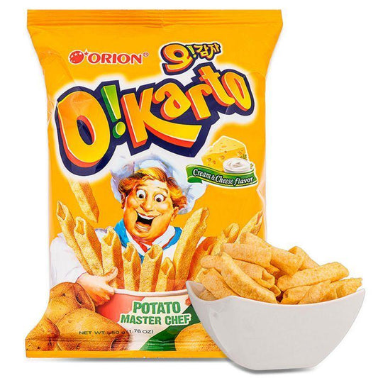 (Case) Orion O! Karto Potato Snacks (Cream & Cheese Flavour) 50g*24