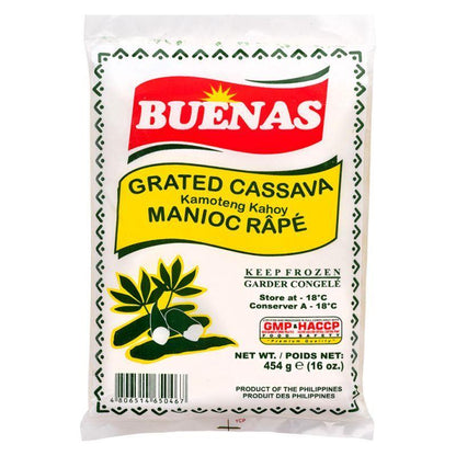 ❄️ Buenas Frozen Grated Cassava 20 x 454g