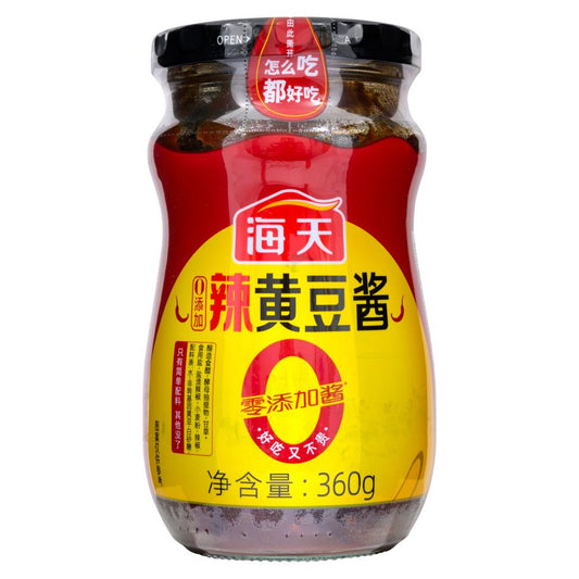 Haday 0 Hot Soybean Paste 海天 0添加 辣黃豆醬 15 x 360g