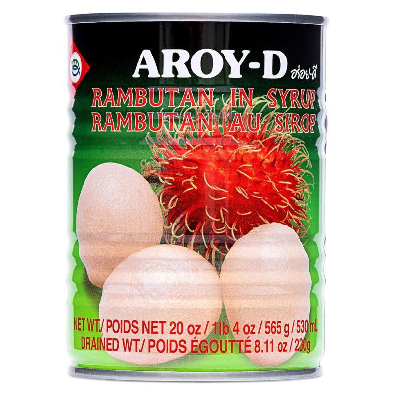 Aroy-D Rambutan In Syrup 糖水紅毛丹 24 x 565g