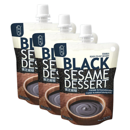 (Case) Shunnam Black Sesame Dessert 150g*3*10