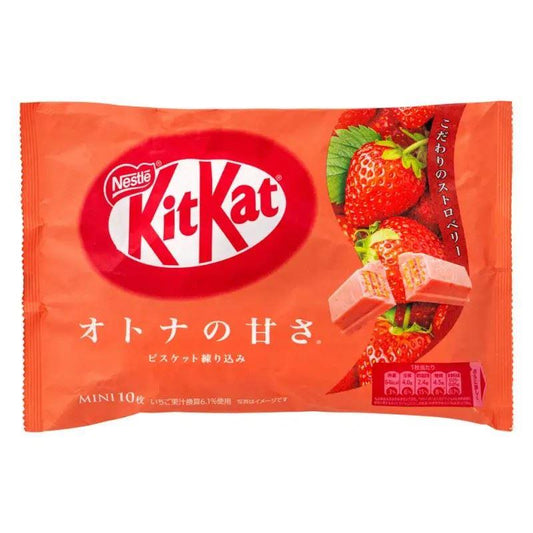 (Case) Nestle Mini Kit Kat (Strawberry Flavour) 120g (10 pcs)*12