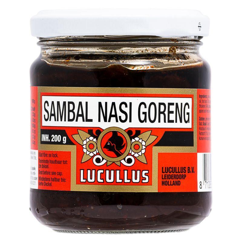 (Case) Lucullus Sambal Nasi Goreng Chilli Paste 200g*12
