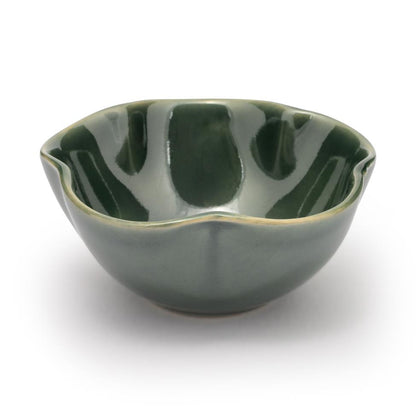 Flower-Shaped Mini Ceramic Bowl セラミックミニボウル 花 x 12