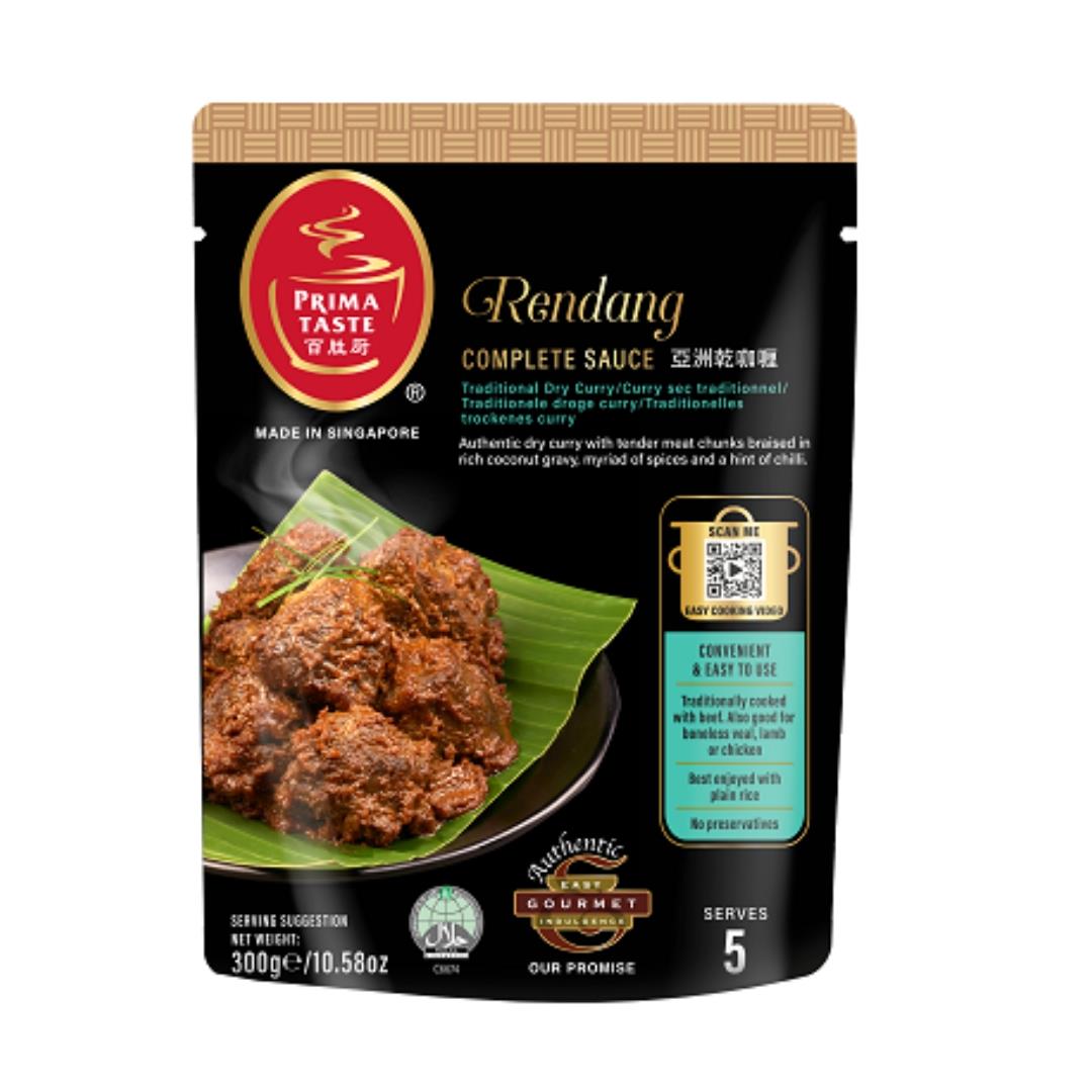 (Case) Prima Taste Ready-to-Cook Meal Sauce Kit for Rendang Asian Dry Curry 百勝廚 亞洲乾咖喱即煮可食醬料套裝 300g*8