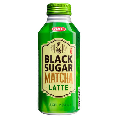 (Case) OKF Black Sugar Matcha Latte 390ml*20