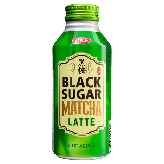 (Case) OKF Black Sugar Matcha Latte 390ml*20