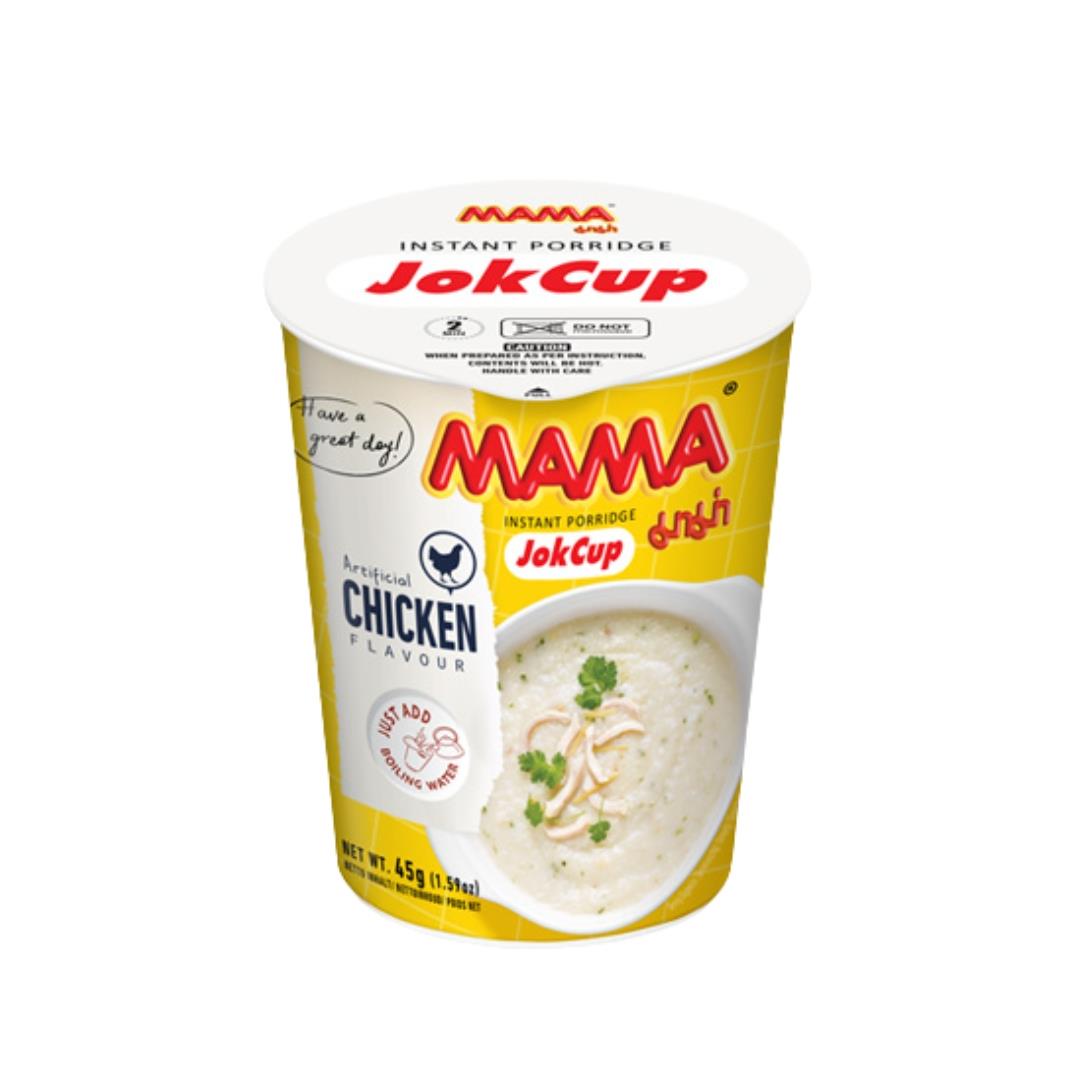 (Case) Mama Jok Cup Rice Porridge (Chicken Flavour) 45g*12