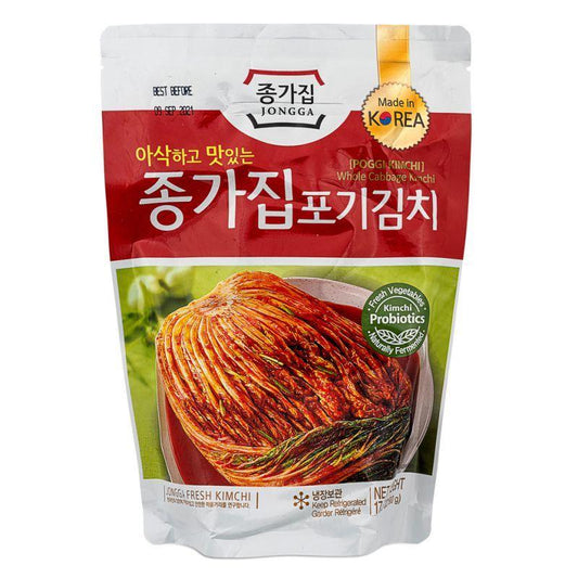 ❄️ Jongga Poggi Whole Cabbage Kimchi 종가집 포기김치 10 x 500g