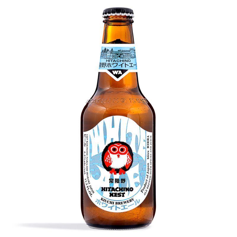 (Case) Hitachino Nest Kiuchi Brewery White Ale 常陸野 ホワイトエール (ABV 5.5%) 330ml*12