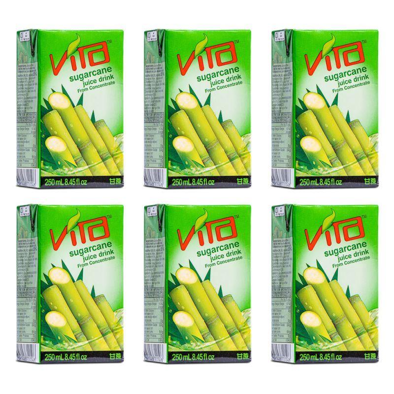 (Case) Vita Sugarcane Juice Drink From Concentrate 維他 甘蔗汁 (250ml*6)*8