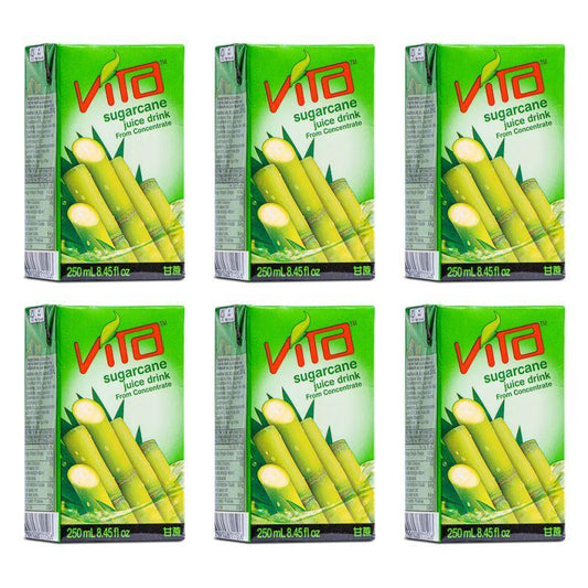 (Case) Vita Sugarcane Juice Drink From Concentrate 維他 甘蔗汁 (250ml*6)*8